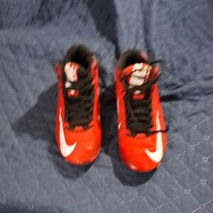 Nike Vibrant Red and Black Athletic Shoes